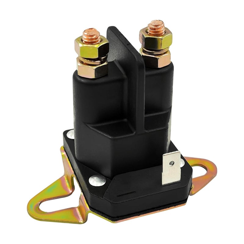 FBLOWMOD 435-700 Starter Solenoid Relay for Lawn Mower, 12V Relay Switch, Fit for Husqvarna & Trombetta & John Deere & MTD, Replace 539101714, 812-1221-211, 854-1221-210, 93265-9, 93265WR, 93265-WR - Image 1